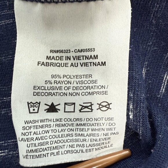 Nike DRI-FIT Hoodie Womens M Legend Veneer Navy Long Sleeve Baseball Spell Out - Picture 7 of 7